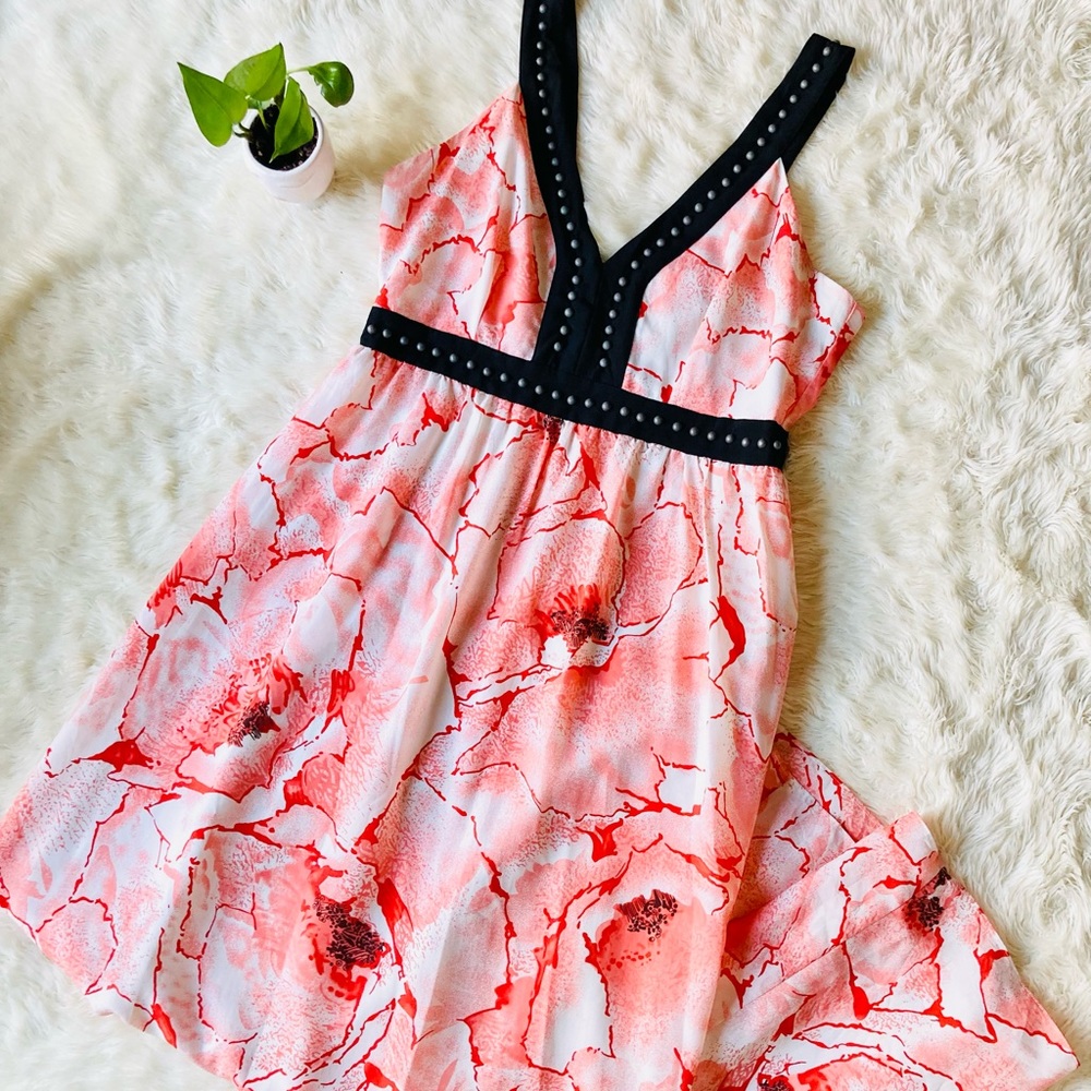 KUKU Floral Maxi Dress